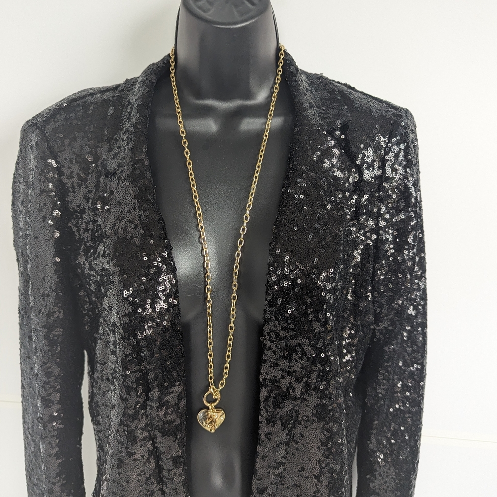 Free With Any Purchase Guess Gold Tone Statement Necklace